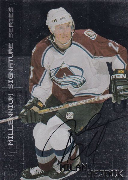 AUTO karta MILAN HEJDUK 99-00 BAP Millennium Signature Series číslo 70